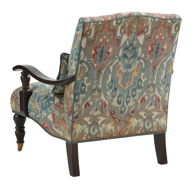 Фото Кресло на деревянной раме - стиль Современная классика - Для гостиной - Купить в Интернет-магазине