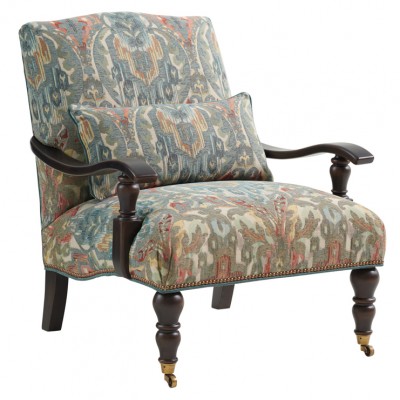 Фото Кресло на деревянной раме - стиль Современная классика - Для гостиной - Купить в Интернет-магазине