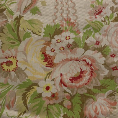 Фото Ткань портьерная с рисунком - Цветы - стиль Европейский - Купить в Интернет-магазине