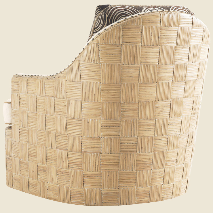 Фото Кресло обитое - стиль Современное кантри - Для гостиной - удобное кресло производства США - Lexington - Road to Canberra - Купить в Интернет-магазине