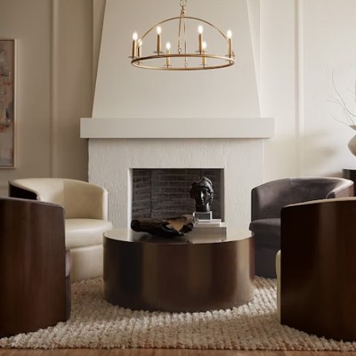 Фото Стол кофейный/журнальный - стиль Ар-деко - Для гостиной - Купить в Интернет-магазине