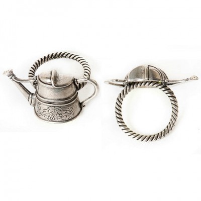 Фото Подставка, кольцо для салфеток - стиль Классический - Металлическая - Купить в Интернет-магазине