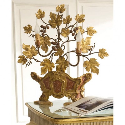 Фото Настольная лампа - стиль Европейская классика - Деревянная - Купить в Интернет-магазине