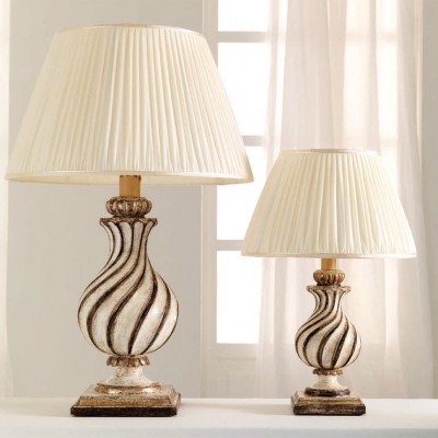 Фото Настольная лампа - стиль Европейская классика - Деревянная - Купить в Интернет-магазине