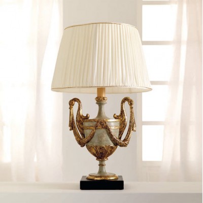Фото Настольная лампа - стиль Европейская классика - Деревянная - Купить в Интернет-магазине
