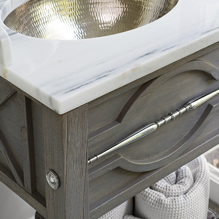 Фото Тумба для раковины - стиль Французский - Для ванной - Купить в Интернет-магазине Фото Тумба для раковины - стиль Французский - Для ванной - Купить в Интернет-магазине