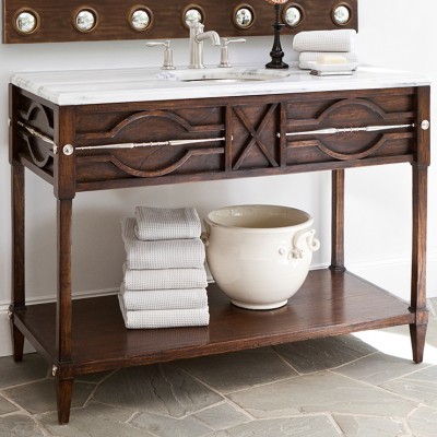 Фото Тумба для раковины - стиль Кантри - Для ванной - Купить в Интернет-магазине