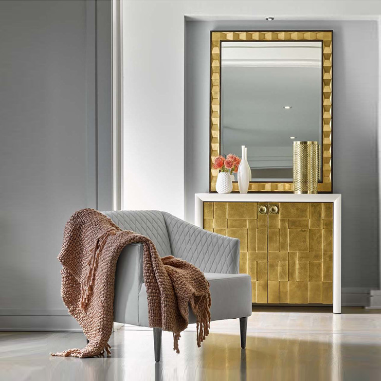 Фото Зеркало настенное - стиль Ар-деко - Для спальни - В наличии - Купить в Интернет-магазине