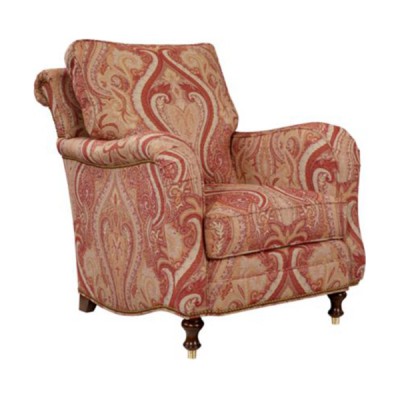 Фото Кресло обитое - стиль Американская классика - Для гостиной - удобное кресло производства США - Hickory Chair - James River - Купить в Интернет-магазине