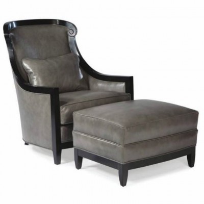 Фото Кресло на деревянной раме - стиль Ар-деко - Для гостиной - Купить в Интернет-магазине