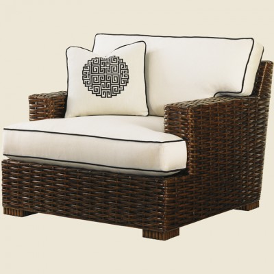 Фото Кресло на деревянной раме - стиль Современное кантри - Для гостиной - Купить в Интернет-магазине