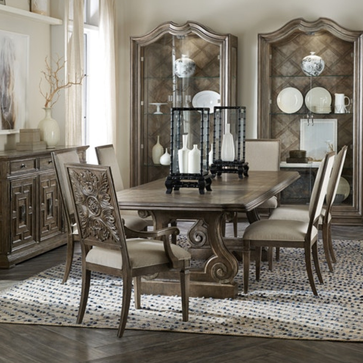 Фото Стол обеденный - стиль Современная классика - Для столовой - большие обеденные столы производства США - Hooker - Woodlands - Купить в Интернет-магазине Фото Стол обеденный - стиль Современная классика - Для столовой - большие обеденные столы производства США - Hooker - Woodlands - Купить в Интернет-магазине