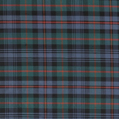 Фото Ткань портьерная с рисунком - Клетка - стиль Английский - Зеленая - Купить в Интернет-магазине