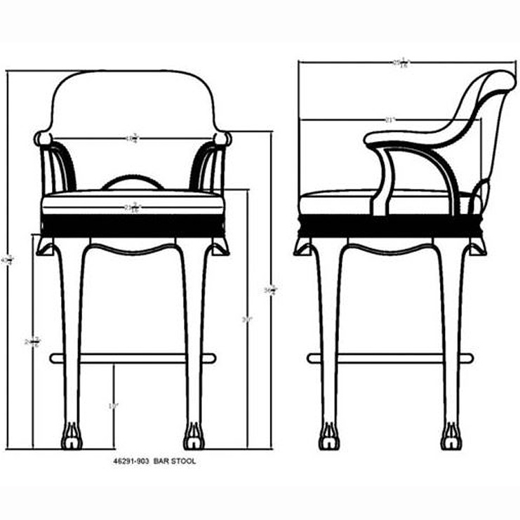 Фото Стул барный - стиль Американская классика - Для комната развлеченья - В наличии - Купить в Интернет-магазине Фото Стул барный - стиль Американская классика - Для комната развлеченья - В наличии - Купить в Интернет-магазине