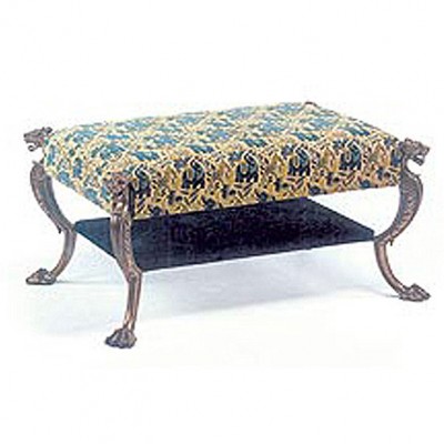 Фото Пуф, банкетка - стиль Английская классика - Для гостиной - Купить в Интернет-магазине