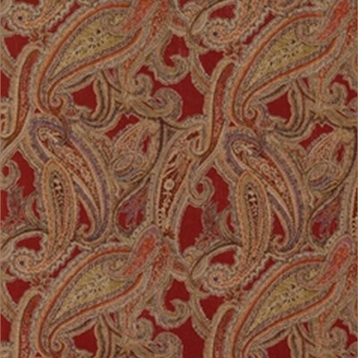 Фото Ткань портьерная с рисунком - Пейсли - стиль Английский - Купить в Интернет-магазине