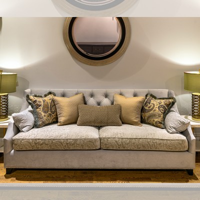 Фото Диван большой - стиль Английский современный - Для гостиной - В наличии - Купить в Интернет-магазине