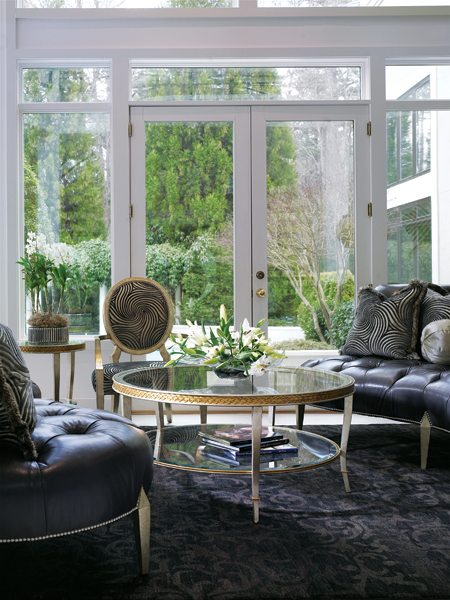 Фото Стол кофейный/журнальный - стиль Ар-деко - Для гостиной - Купить в Интернет-магазине