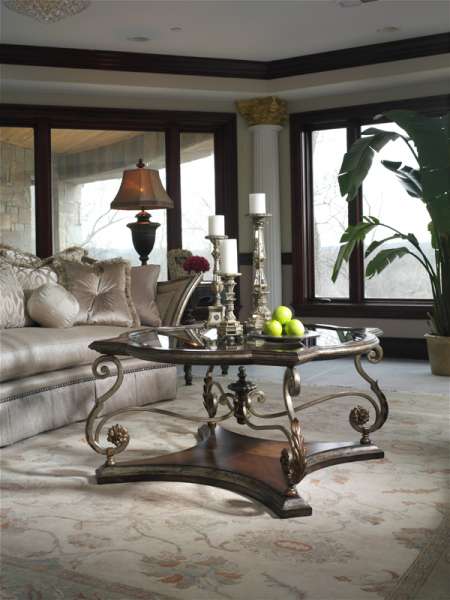 Фото Стол кофейный/журнальный - стиль Флорида Дизайн - Для гостиной - Купить в Интернет-магазине