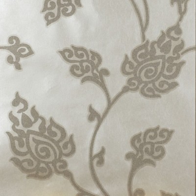 Фото Обои с рисунком - Завиток - стиль Английская классика - Светло-серые - Купить в Интернет-магазине