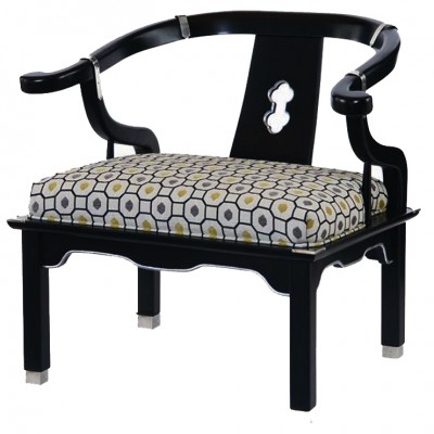 Фото Кресло на деревянной раме - стиль Transitional - Для прихожей - Купить в Интернет-магазине