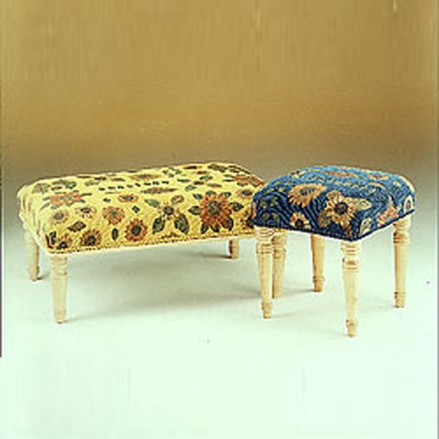 Фото Пуф, банкетка - стиль Английская классика - Для гостиной - Купить в Интернет-магазине