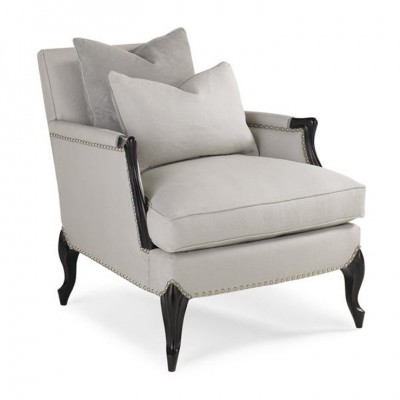 Фото Кресло на деревянной раме - стиль Гранд Салон - Для гостиной - Купить в Интернет-магазине