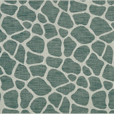 Фото Ткань портьерная с рисунком - Абстракция - стиль Американский - Бирюзовая - Купить в Интернет-магазине