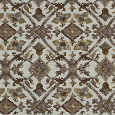 Фото Ткань портьерная с рисунком - Орнамент - стиль Американский - Серый - Купить в Интернет-магазине