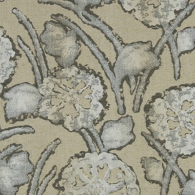 Фото Ткань портьерная с рисунком - Орнамент - стиль Американский - Бежевый - Купить в Интернет-магазине