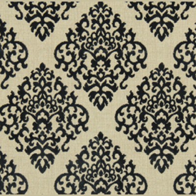 Фото Ткань портьерная с рисунком - Дамаск - стиль Американский - Светло-серый - Купить в Интернет-магазине