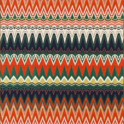 Фото Ткань портьерная с рисунком - Орнамент - стиль Американский - Красный - Купить в Интернет-магазине