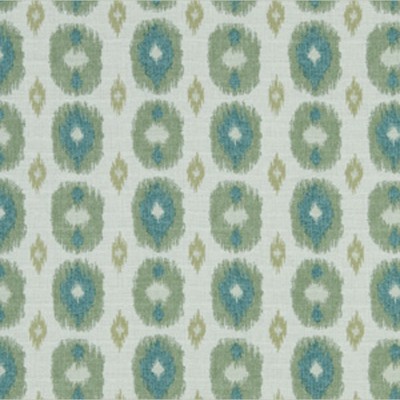 Фото Ткань портьерная с рисунком - Орнамент - стиль Американский - Голуба - Купить в Интернет-магазине