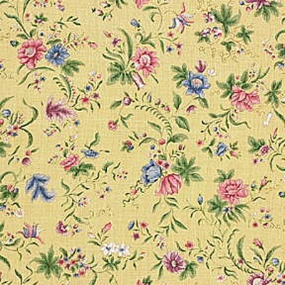 Фото Ткань портьерная с рисунком - Цветы - стиль Английский - Купить в Интернет-магазине