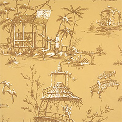 Фото Обои с рисунком - Туаль - стиль Американский - Желтые - Купить в Интернет-магазине