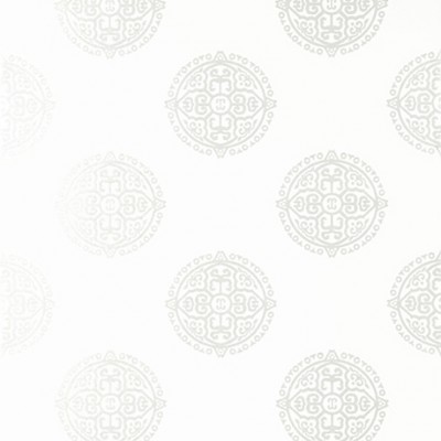 Фото Обои с рисунком - Крупный декор - стиль Американский - Белые - Купить в Интернет-магазине