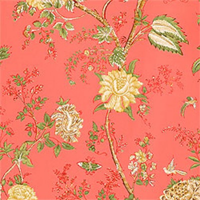 Фото Обои с рисунком - Крупный декор - стиль Американский - Красные - Купить в Интернет-магазине