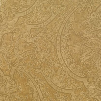 Фото Обои с рисунком - Пейсли - стиль Американский - Золотые - Купить в Интернет-магазине