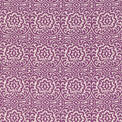 Фото Ткань портьерная с рисунком - Орнамент - стиль Европейский - Фиолетовый - Купить в Интернет-магазине