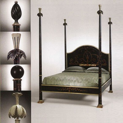 Фото Кровать - стиль Тоскана - Для спальни - Купить в Интернет-магазине