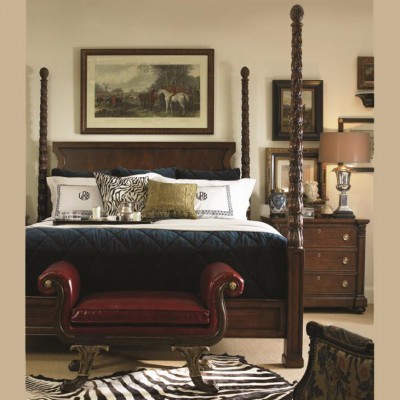 Фото Кровать - стиль Колониальный - Для спальни - Купить в Интернет-магазине