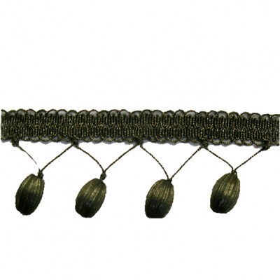 Фото Отделка для текстильных изделий - Тесьма - стиль Европейский - Зеленая - Купить в Интернет-магазине