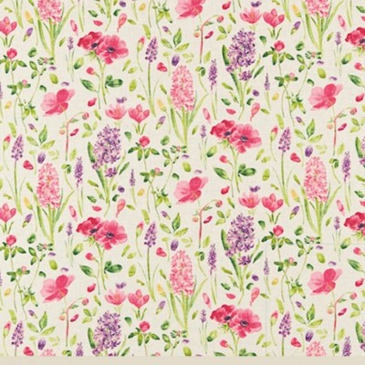 Фото Ткань портьерная с рисунком - Цветы - стиль Английский - Купить в Интернет-магазине