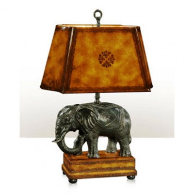 Фото Настольная лампа - стиль Английская классика - Металлическая - Купить в Интернет-магазине