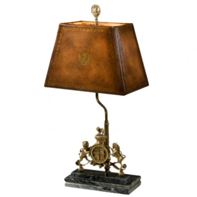 Фото Настольная лампа - стиль Английская классика - Металлическая - Купить в Интернет-магазине