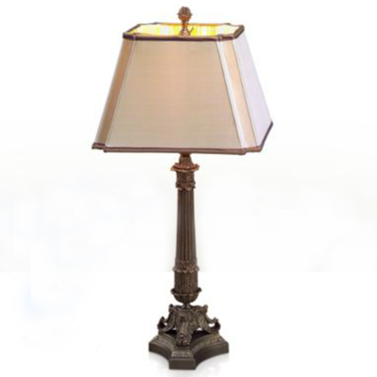 Фото Настольная лампа - стиль Английская классика - Металлическая - Купить в Интернет-магазине Фото Настольная лампа - стиль Английская классика - Металлическая - Купить в Интернет-магазине
