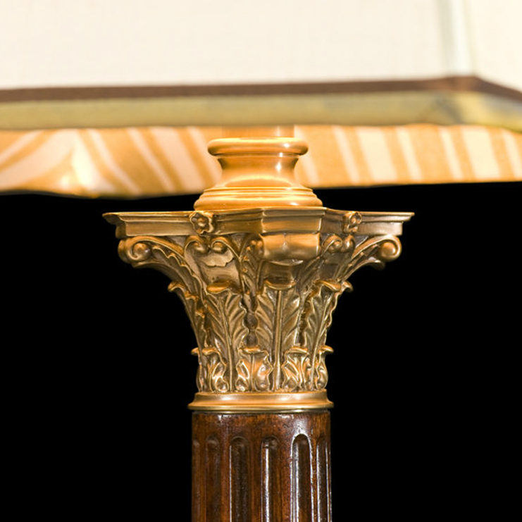 Фото Настольная лампа - стиль Английская классика - Металлическая - Купить в Интернет-магазине