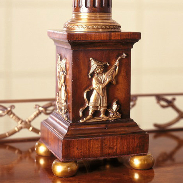 Фото Настольная лампа - стиль Английская классика - Металлическая - Купить в Интернет-магазине