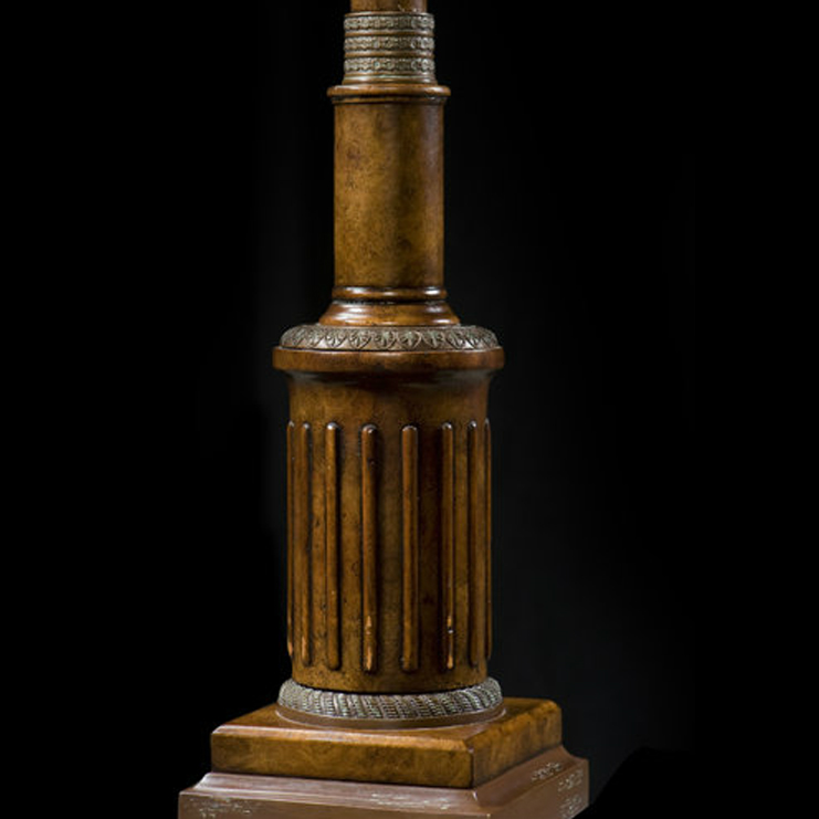 Фото Настольная лампа - стиль Английская классика - Деревянная - Купить в Интернет-магазине