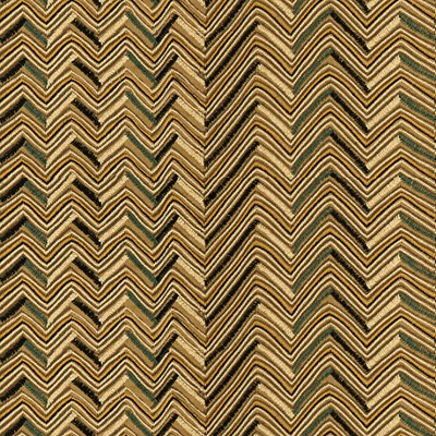 Фото Ткань портьерная с рисунком - Орнамент - стиль Английский - Золотой - Купить в Интернет-магазине